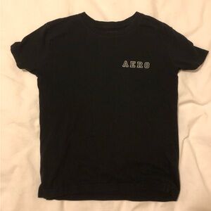 Aeropostale Black Short Sleeve Tee Size XSmall
